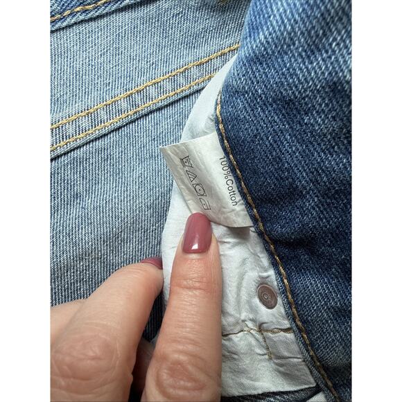 Micas Los Angeles High Rise Wide Leg Womens Jeans Size 28 X 30 Small Long NWT - Picture 4 of 13